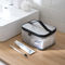 Clear Matt Tuvalet Malzemeleri Taşınabilir Seyahat PVC Kozmetik Çantası